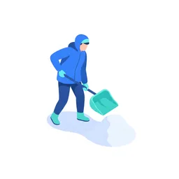 حاسبة سعرات تجريف الثلج - السعرات المحروقة في إزالة الثلج